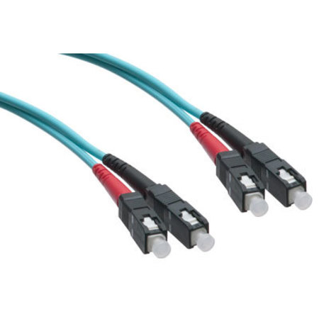 AXIOM MANUFACTURING Axiom Sc/Sc 10G Multimode Duplex Om3 50/125 Fiber Optic Cable 25M SCSC10GA-25M-AX